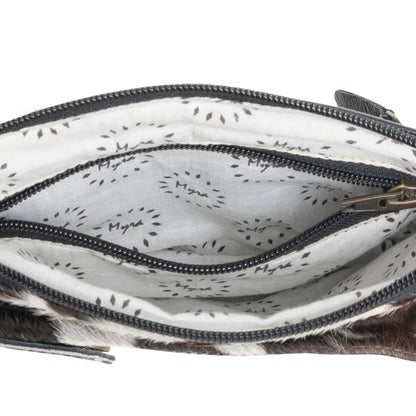 Myra Wild Chic Phone Case Bag In Black & White