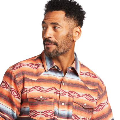 Ariat Holden Retro Long Sleeve Snap Garnet