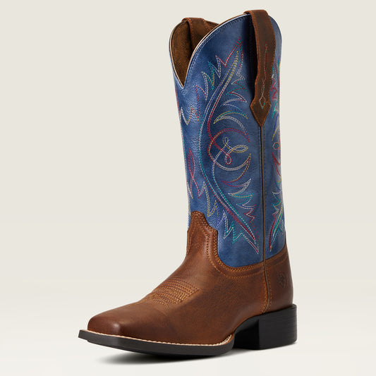 Ariat Round Up StretchFit Sassy Brown/Metallic Navy