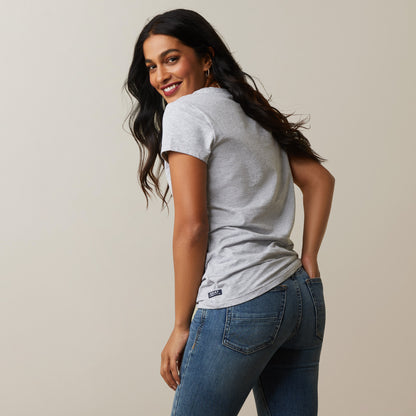 Ariat Harmony Tee Heather Grey