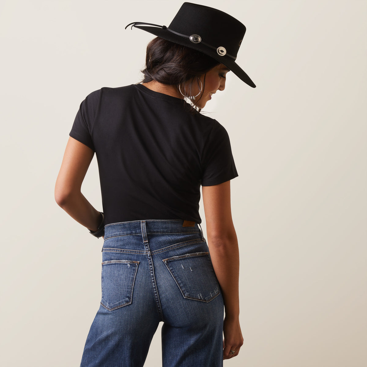 Ariat Vintage Rodeo Tee Black