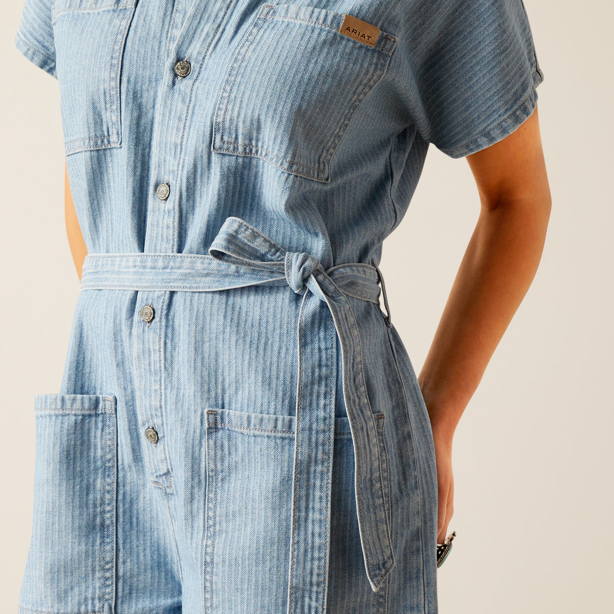 Ariat Herringbone Romper Virginia