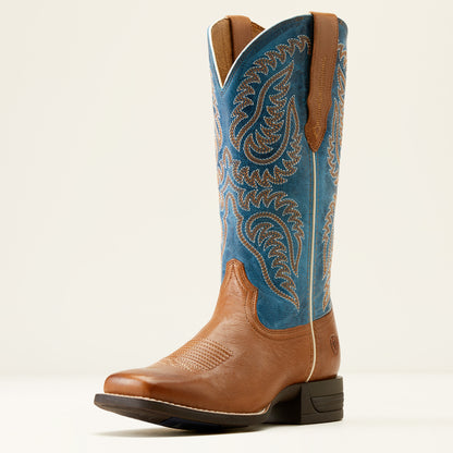 Ariat Cattle Caite Roasted Peanut / Regatta Blue