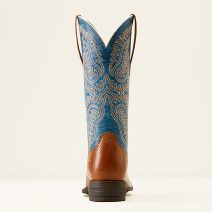Ariat Cattle Caite Roasted Peanut / Regatta Blue