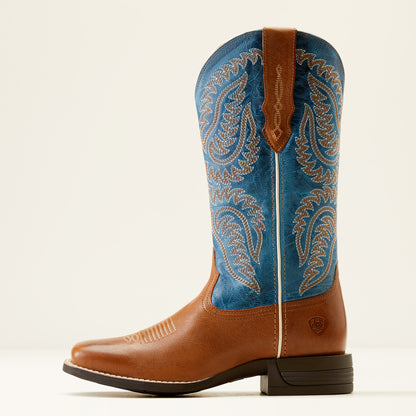 Ariat Cattle Caite Roasted Peanut / Regatta Blue