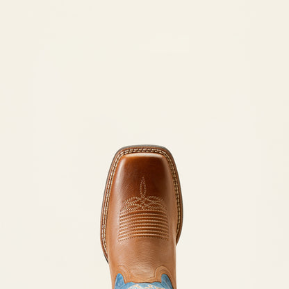 Ariat Cattle Caite Roasted Peanut / Regatta Blue