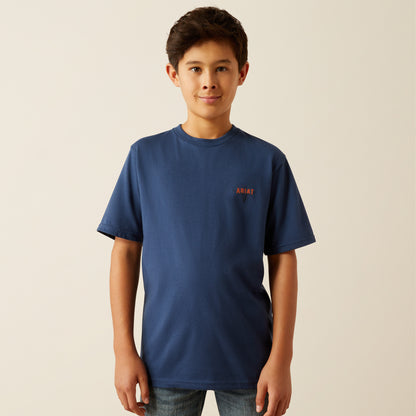 Ariat Youth Ranch tough Short Sleeve Tee