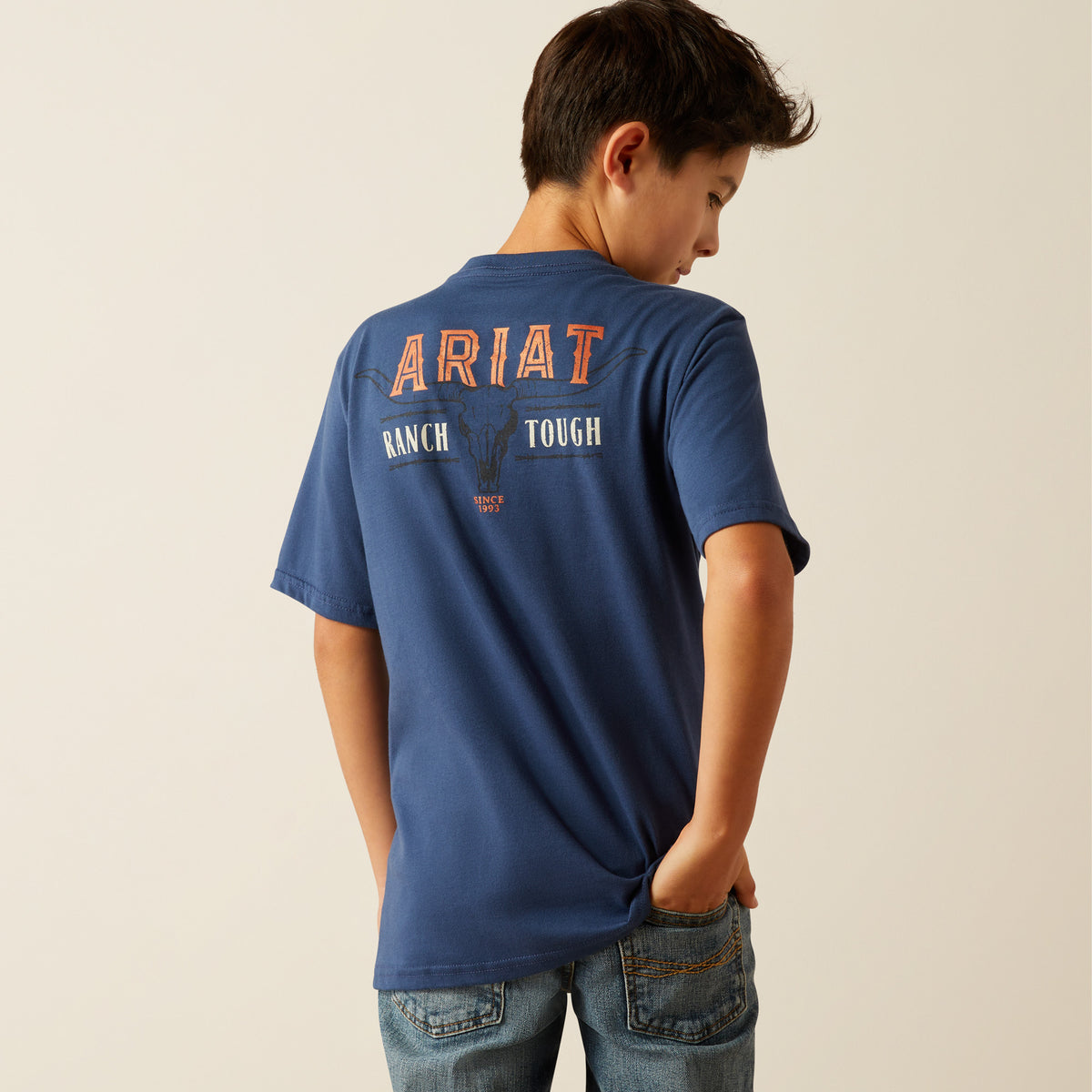 Ariat Youth Ranch tough Short Sleeve Tee