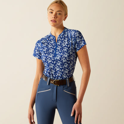 Ariat Labyrinth 1/4 Zip Baselayer Sodalite Floral