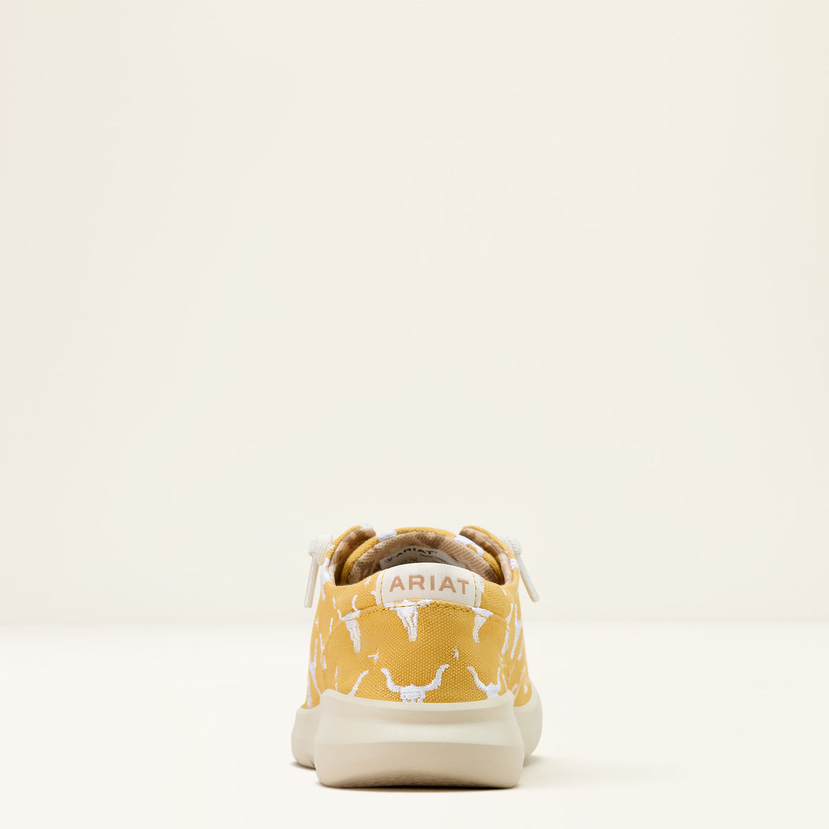 Ariat Hilo Doodle Mustard Steer Heads