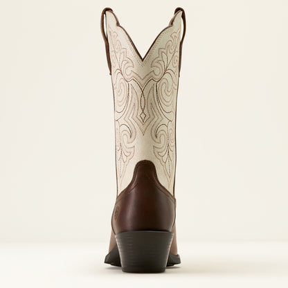 Ariat Ladies Round Up Square Toe Western Boot Vintage Caramel