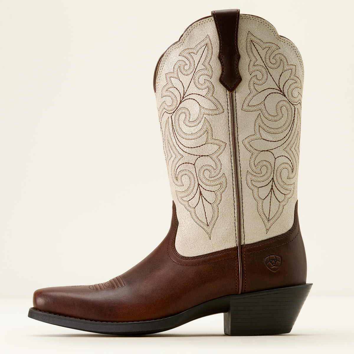 Ariat Ladies Round Up Square Toe Western Boot Vintage Caramel