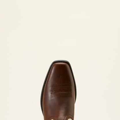 Ariat Ladies Round Up Square Toe Western Boot Vintage Caramel