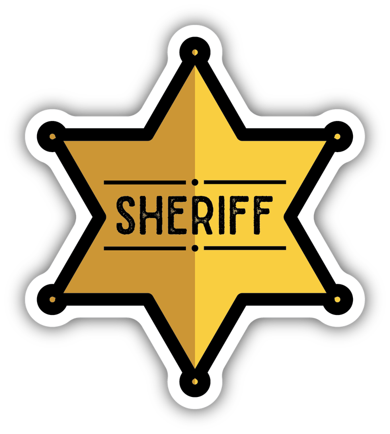 Stickers Northwest Sheriff Badge