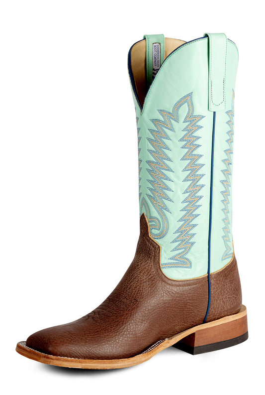 Anderson Bean Chocolate Shrunken Shoulder / Mint Glove