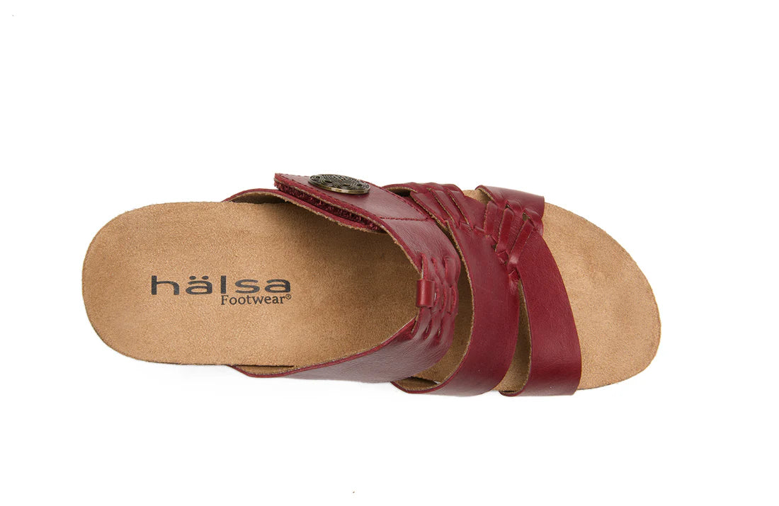 Halsa Genoa Dark Red