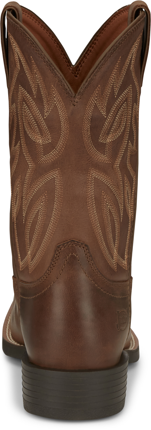 Justin Canter Dusky Brown Cowhide Steel Toe