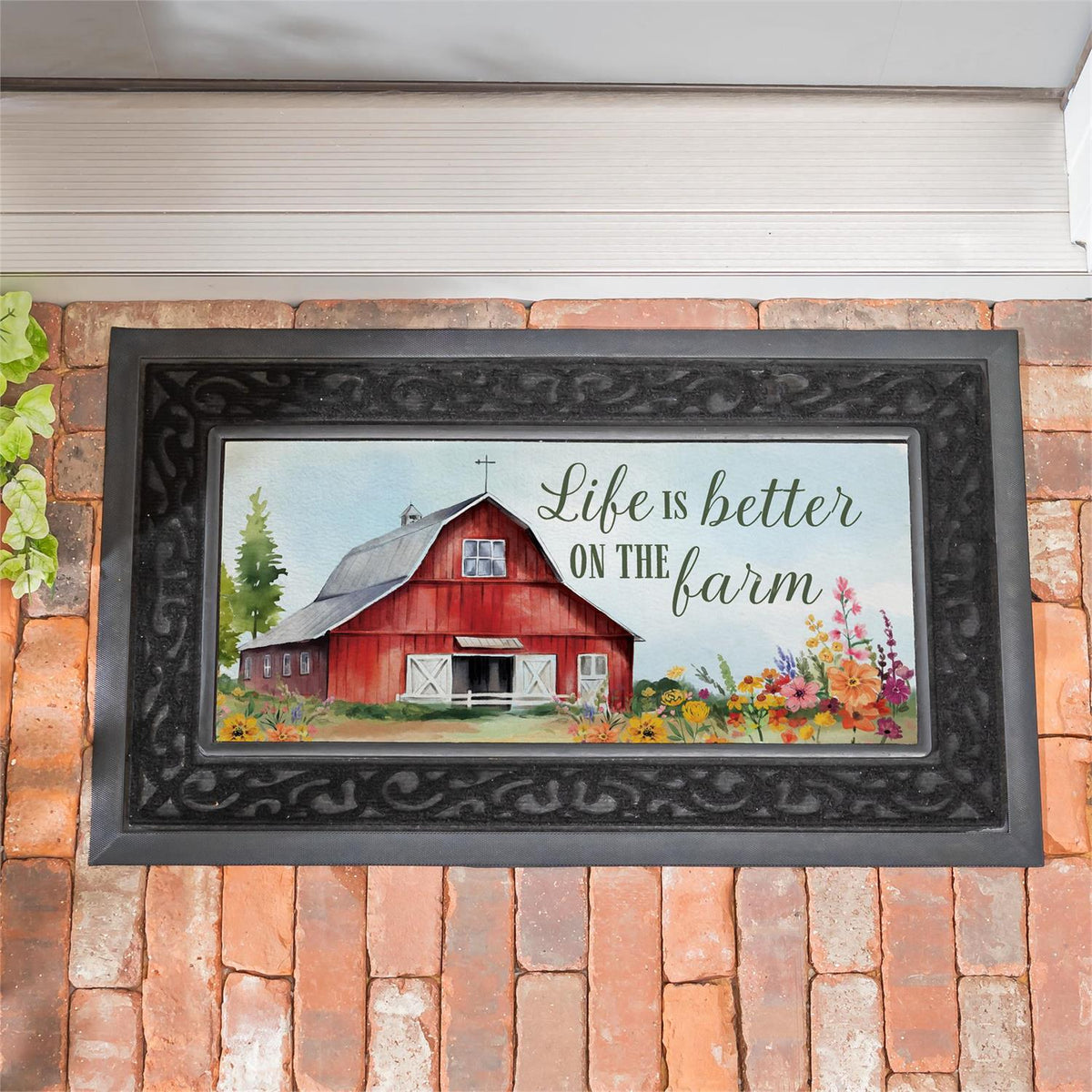 Evergreen Petal & Plow Barn Sassafras Switch Mat