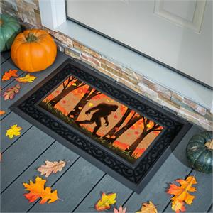 Evergreen High Country Bigfoot Flocked Coir Sassafras Mat Fall