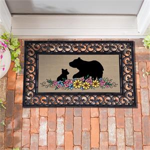 Evergreen Welcome to Our Neck of the Woods Sassafras Switch Mat