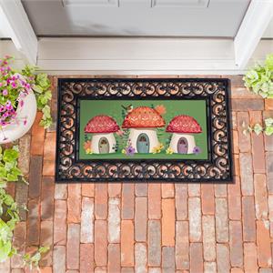 Evergreen Home Sweet Mushroom Home Sassafras Switch Mat