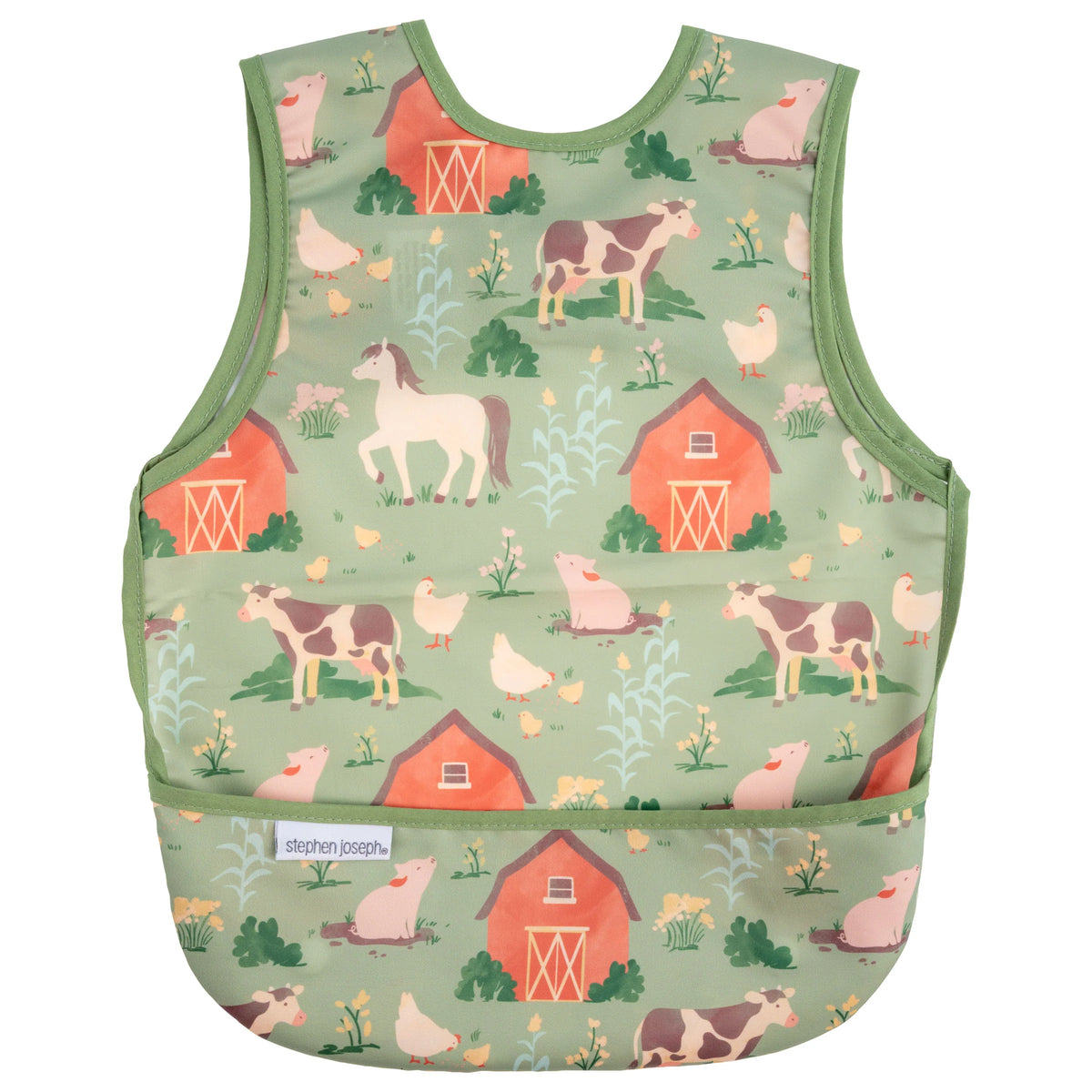 Stephen Joseph Recycled Bib Farm