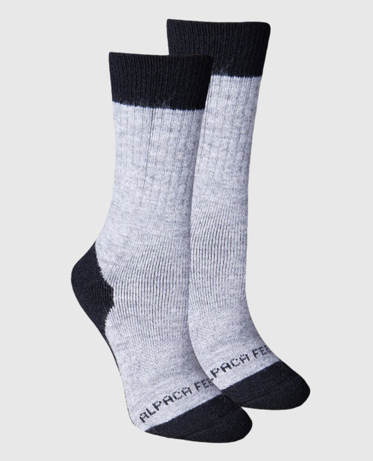 Simply Natural Hiker Sock Black Silver