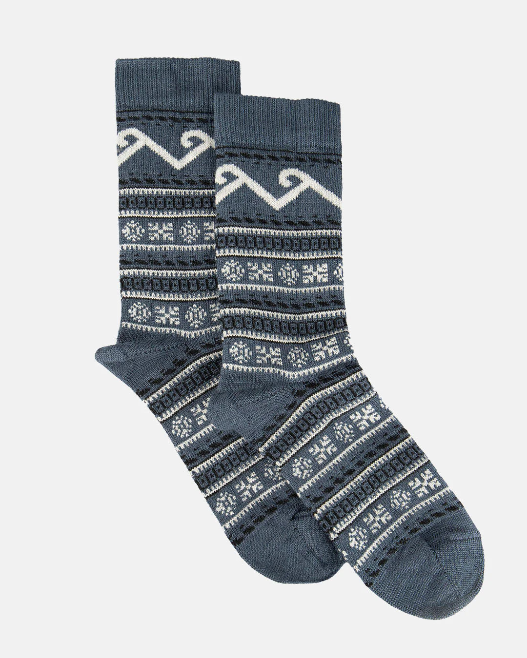 Simply Natural Flower Star Sock Blue