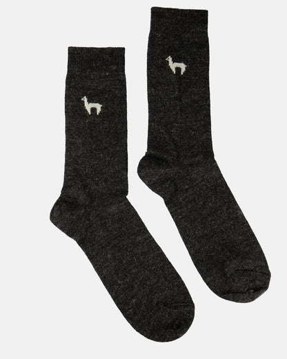 Simply Natural Custom Dress Socks Black