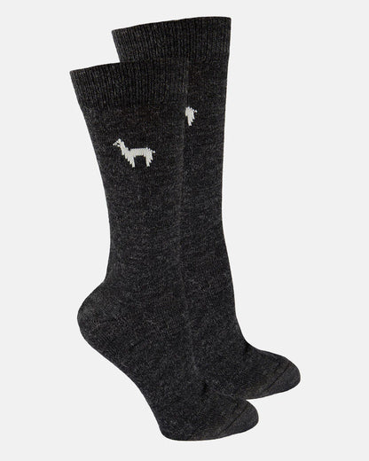 Simply Natural Custom Dress Socks Black