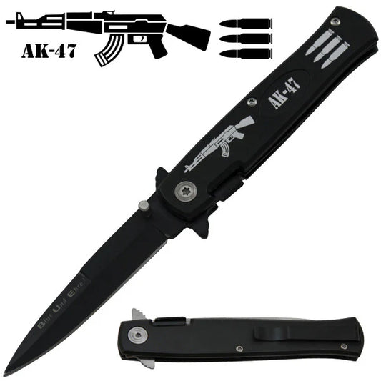 9" Rebel AK-47 Folding Knife