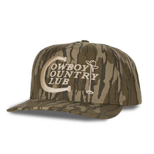 Sendero Cowboy Country Club Hat Bottomlands Camo