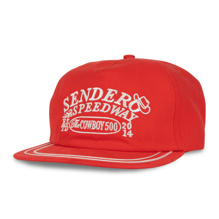 Sendero Speedway Hat Red
