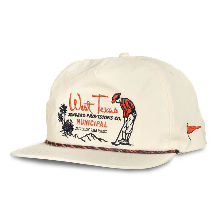 Sendero West Texas Municipal Hat Cream