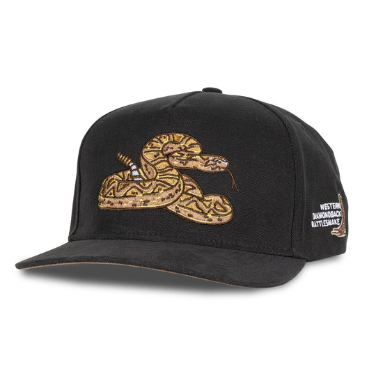 Sendero Rattlesnake Hat Black