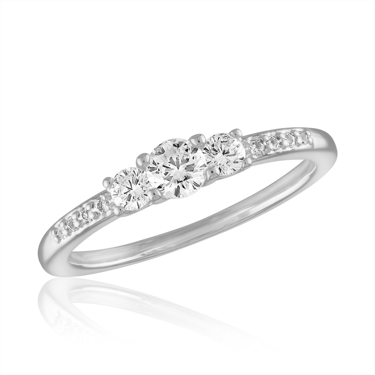 CZ Stack Ring