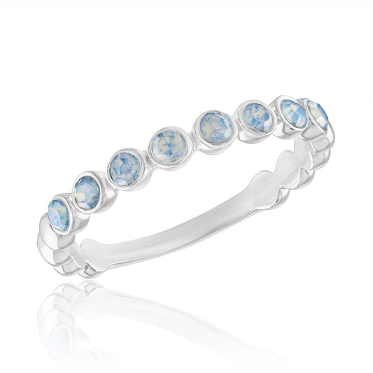 Opalescence Infinity Stack Ring