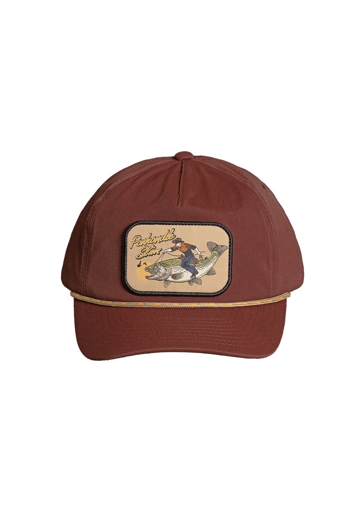 Panhandle Slim Rodeo Rainbow Trout Hat Rust