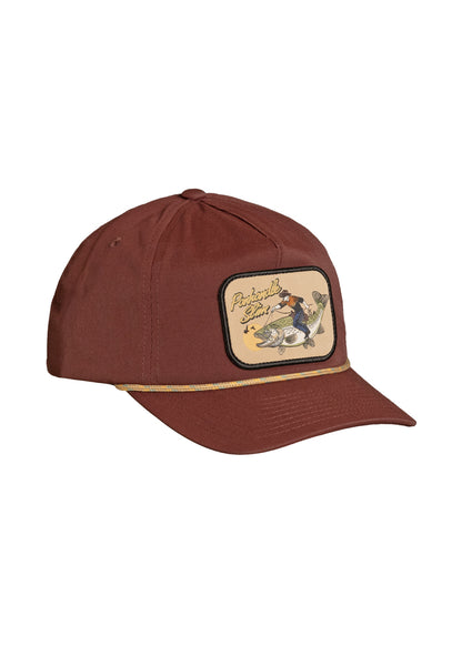 Panhandle Slim Rodeo Rainbow Trout Hat Rust