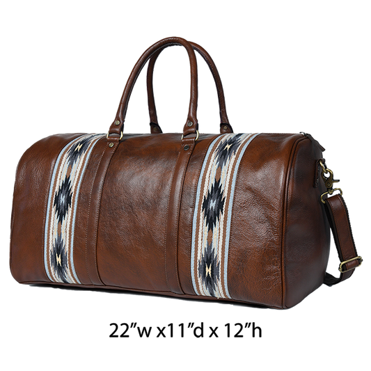 Rock & Roll Duffle Bag Brown