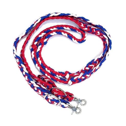 Epic Animal Braided Barrel Reins