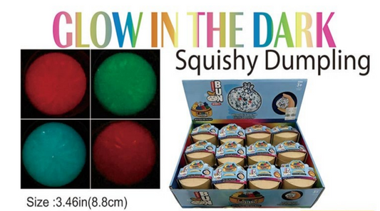 Glow in the Dark Squishy Dumplings