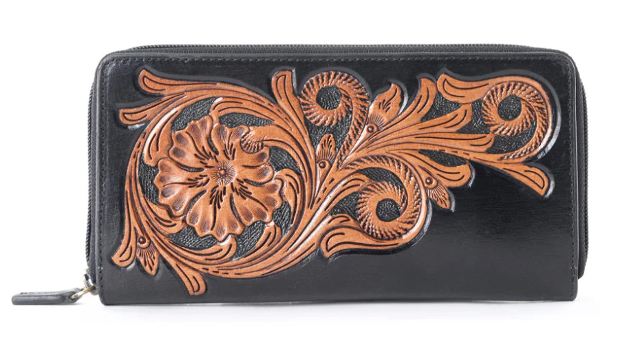 Myra Black Royalty Wallet
