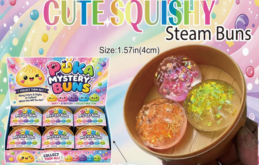 Cute Squishy Dumpling 3 Pack