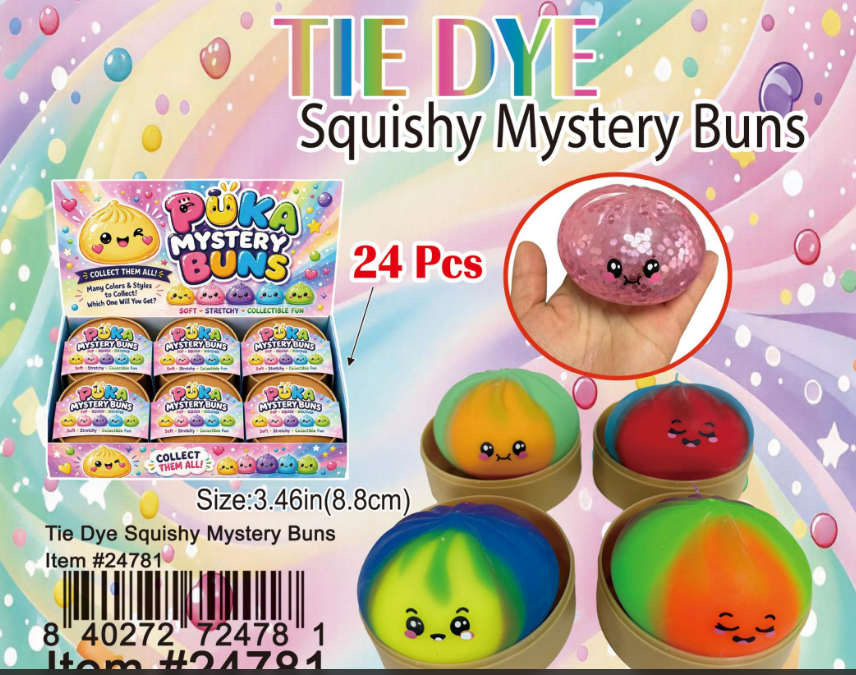 Tye Dye Squishy Dumplings
