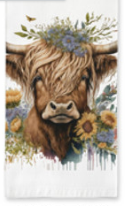 Cottn Curls Tea Towel
