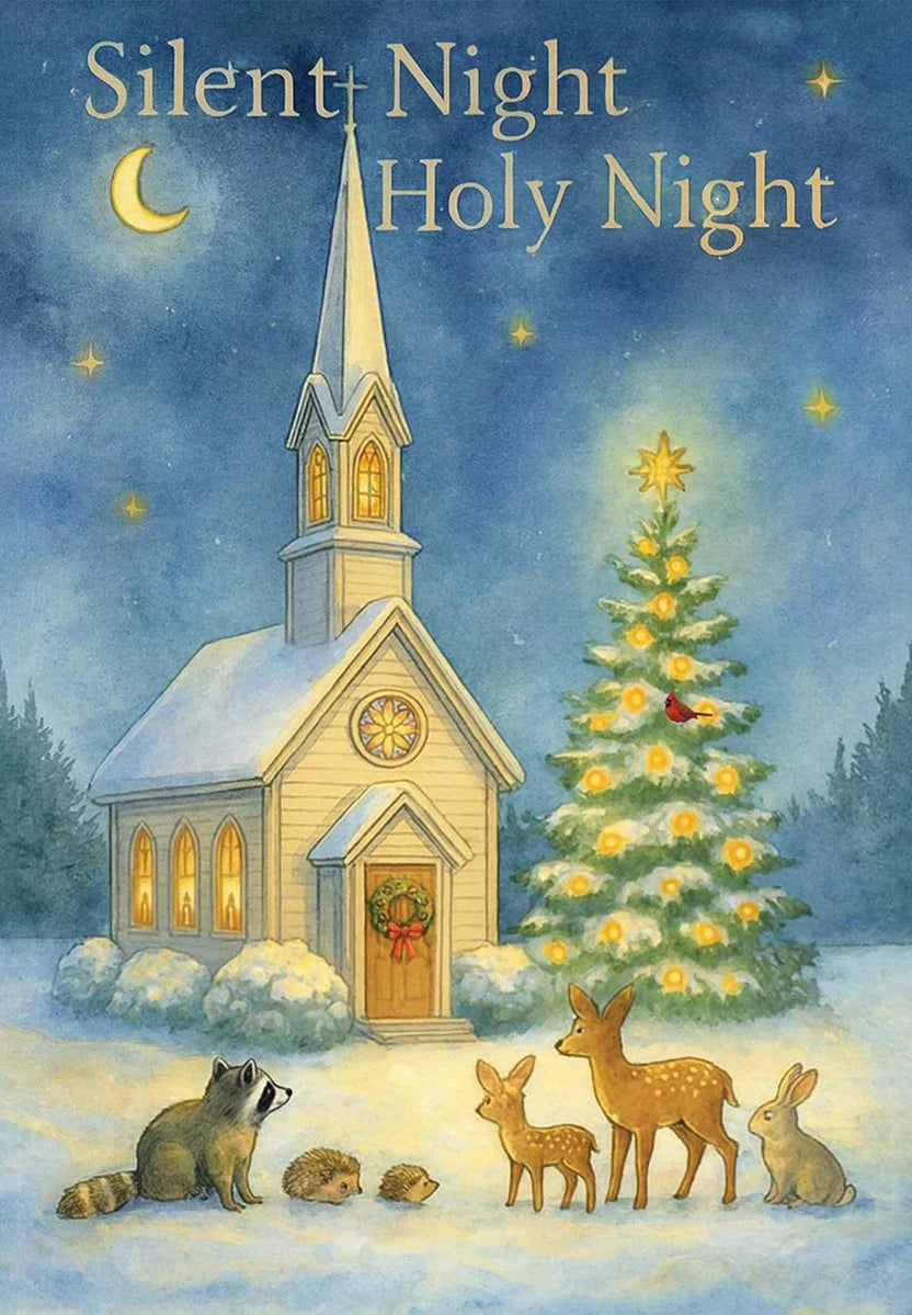 Charleston Garden Flag Silent Night, Holy Night