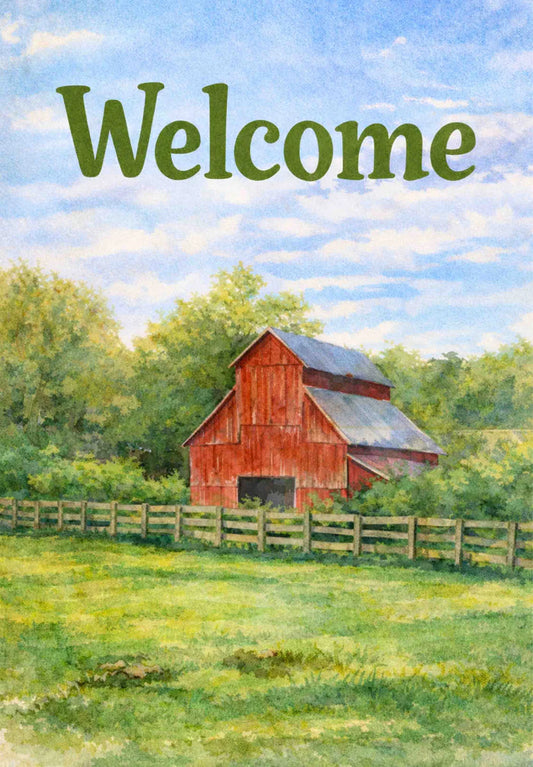Charleston Southern Barn Garden Flag