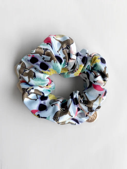 Spiced Equestrian Scrunchies