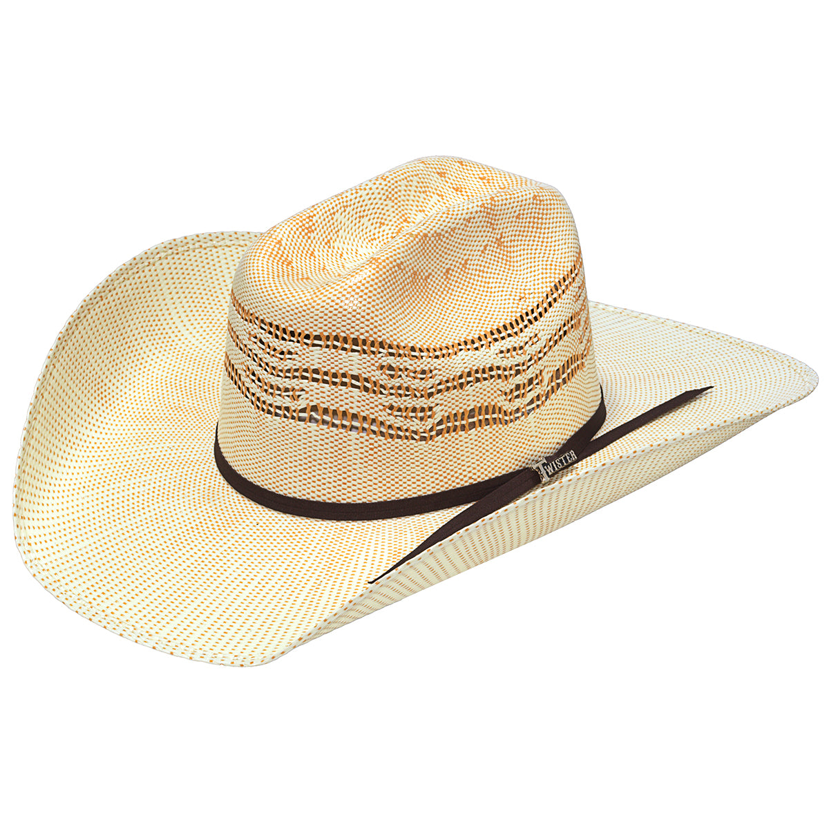 Twister Bangora 4.25" Brim Natural Straw